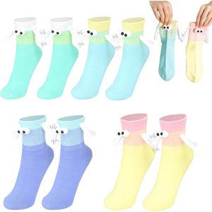 Grappige Magnetische Paren Sokken voor Vrienden en Liefhebbers