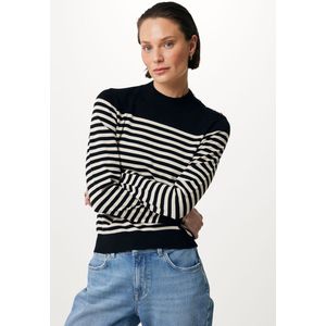 Mexx Gestreepte Trui Crème - Maat L