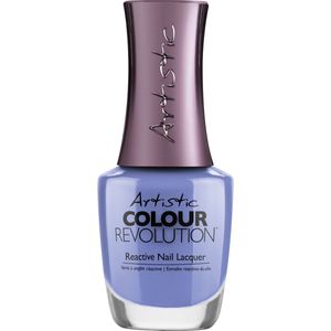 Artistic Nail Design Colour Revolution ' Bliss In The Abyss ' ( Blauw-Violet Crème )
