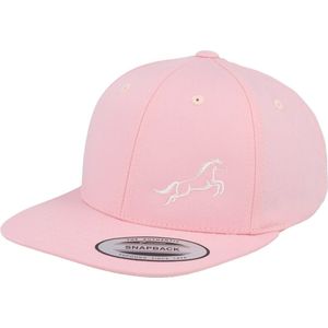Hatstore- Kids Horse Jumping Pink Snapback - Kiddo Cap Cap