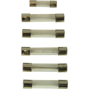 Glaszekering assortiment 6-stuks