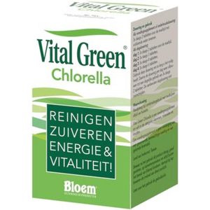 Bloem Vital Green Chlorella - 1000 Tabletten - Voedingssupplement