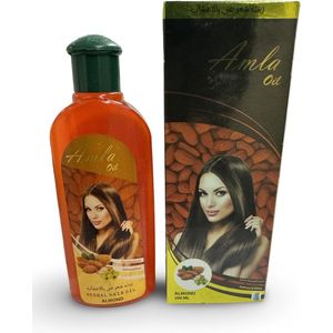 Kina Bella - Amla almond oil 200 (ml.) | Voor gezond glanzend haar - Herbal Hair Oil | Tegen Haaruitval & Beschadigd Haar