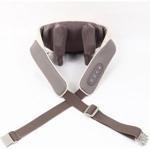 Shiatsu Massagekussen - Elektrisch Nekmassage Apparaat - Massage Apparaten - Nek en Schouder Massage Apparaat - Massagekussens