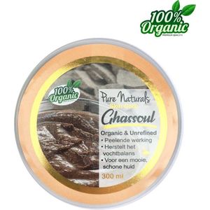 Ghassoul Clay - Gezicht, Haar en Lichaamsmasker 300 gram - Pure Naturals