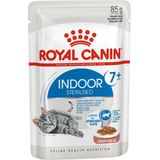 Royal Canin Sterilised Indoor 7+ in Gravy - 12 x 85 gram