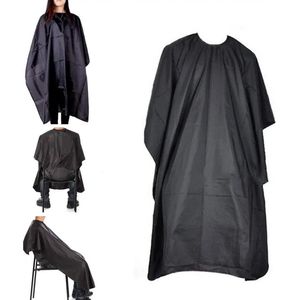 Premium Kappersmantel 140x85cm – Zwart – Kapmantel – Barber Cape Voor Volwassenen – Waterbestendig – Kappersschort – Kapper – Kappers – Mantel