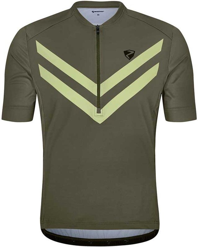 Ziener Nagnus Fietsshirt voor heren, mountainbike, racefiets, ademend, sneldrogend, elastisch, korte mouwen (1 stuk)