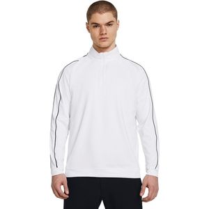 Under Armour Golf Storm Midlayer Fleece Met Halve Rits Wit M
