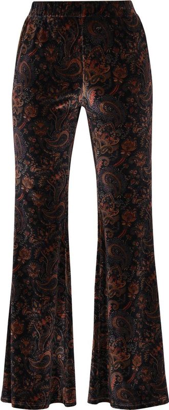 usha - FESTIVAL - Broek - Violetblauw - Flared - Lang/maxi