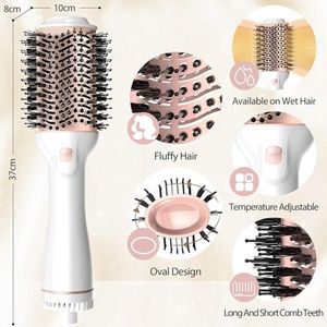 Equivera Warmte Borstel - Hitte Borstel - Hot Brush - Hitteborstel - Keramische Warmteborstel - Warmteborstel