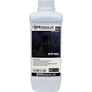 DTF Inkt - 1 liter - Zwart - DTF overdracht - DTF printer - High density - Luneno