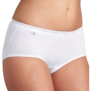 Sloggi - Basic Midi - Dames Slip - Wit - 3 Stuks