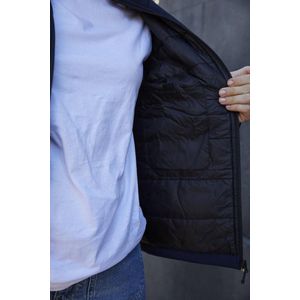 Clique - Padded Softshell Vest - Donkergrijs - Gewatteerde Bodywarmer