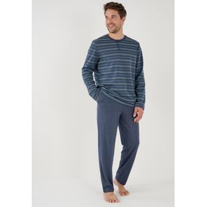 Damart - Pyjama jersey stof Thermolactyl - Mannen - Blauw - XL