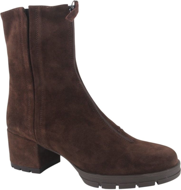 Unisa - JECKO_BS - Enkellaarzen - Bruin - Gekleed