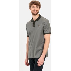 camel active Piqué poloshirt met cooling effect - Maat menswear-L - Donkergroen