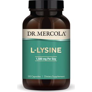 Dr. Mercola - L-Lysine - 1500 mg Per Day - 90 capsules