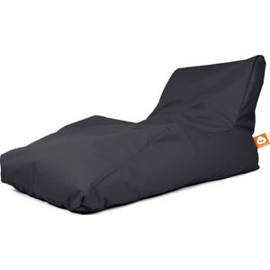 Whoober loungestoel zitzak Bali XL outdoor antraciet - Wasbaar - Voor binnen en buiten