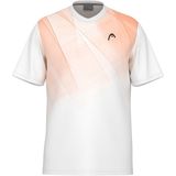HEAD - Topspin - Tennisshirt - Campfire Orange