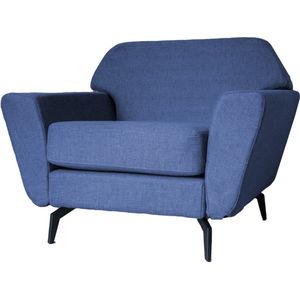 In And OutdoorMatch Fauteuil Melia - Met armleuning - Volwassenen - Blauw - Gestoffeerd