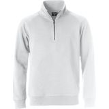 Clique - Classic Half Zip 021043 - Wit - Unisex Sweater