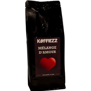 Koffiezz Speciale koffie Mélange d àmour met rum koffiebonen