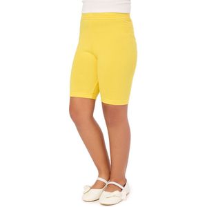 Merry Style MS-MS10-132-LE Meisjes Leggings - Sport - Vrijetijdsbroek - Kort – Viscose - Sporbroek - Yogabroek - Geel - 122