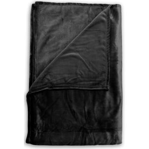 Plaid Cara Deep Black - 100% Polyester