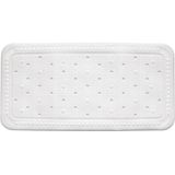 Kreta Badmat anti slip- Wit - Kela
