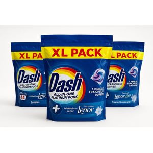 Dash - 4in1 Platinum PODS - Wascapsules - Zeebries - 3 verpakkingen - 132 wasbeurten