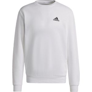 adidas Sportswear Essentials Fleece Sweatshirt - Heren - Wit- 2XL