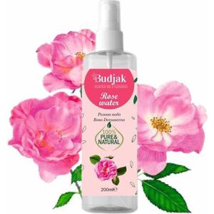 Biologische Rozen Centifolia bloemenwater - Rosa Centifolia - kalmeert huid en geest - 200 ml.