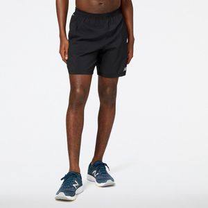 New Balance Accelerate 7 Inch Short Heren Sportbroek - BLACK - Maat 2XL