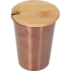 350 ml draagbare vruchtensapbeker - roestvrijstalen mok enkellaags - waterbeker voor koffie melk bier - Rose goud .