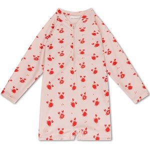 Swim Essentials - Oh Crab - UV Zwempak - Beige/Rood - Jongens