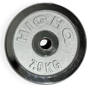Padisport Halterschijf 7.5 Kg - Gewichten Schijven - Halterschijven 30 Mm - Gewicht Schijven - Gewicht Platen - Halterschijf 7.5 Kg - Gewichtschijven