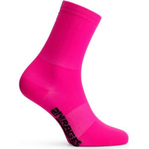 21Virages 2 PAAR  Colora fietssokken zomer Fluo Roze - 37-42