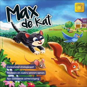 Max de Kat - Een spannend coöperatief strategiespel voor kinderen vanaf 4 jaar - Speel met 1 tot 8 spelers!