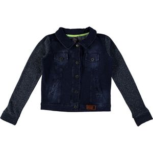 B. Nosy Jongens Knoopvest - NAVY HEARTS - Maat 122