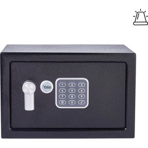 Yale Elektronische Kluis Small - Cijferslot - Kluis met Alarm - 200 x 310 x 200 mm - Zwart