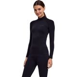 FALKE - Maximum Warm High Neck - Functioneel Shirt - Zwart - Lange Mouwen