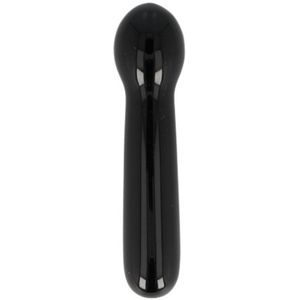 Obsidiaan zwart yoni stick bol