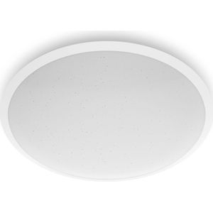 Philips Cavanal plafondlamp - wit  -  rond - klein - warmwit licht - 12 W