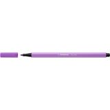 STABILO Pen 68 Brush - Premium Brush Viltstift - Plum Paars - per stuk