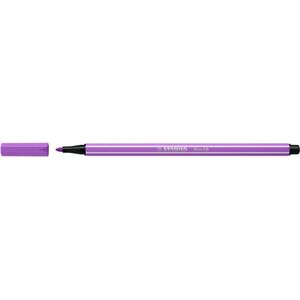 STABILO Pen 68 Brush - Premium Brush Viltstift - Plum Paars - per stuk