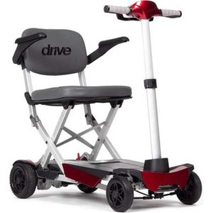 Drive Devilbiss Healthcare - Manual Fold+ - Scootmobiel - Rood - Compact opvouwbaar