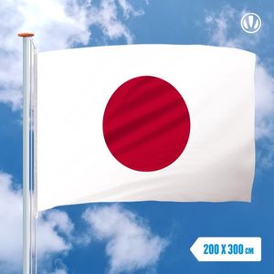 Vlag Japan 200x300cm - Spunpoly