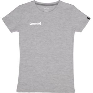Spalding Essential T-Shirt Dames - Grijs Gemeleerd