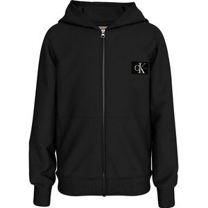 Calvin Klein - Sweatvest - Zwart - Capuchon - Lange Mouw